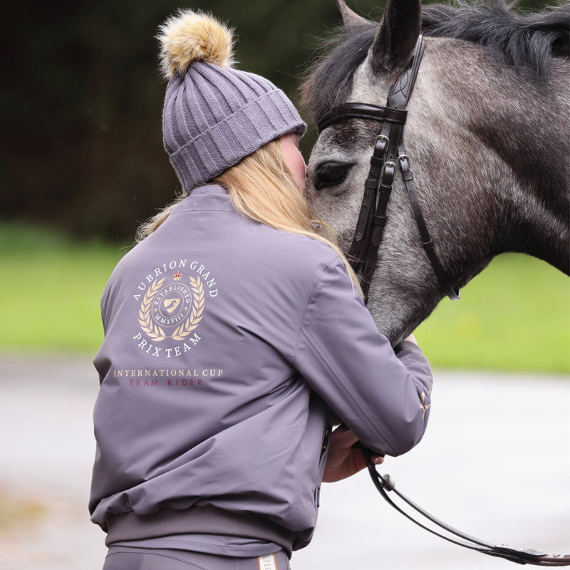 Aubrion Team Bobble Hat - Grey-3